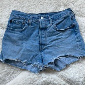 Levi’s high waisted shorts